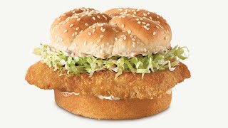 Arbys Crispy Fish Sandwich Returns Food Review [upl. by Nylesoj476]