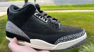 Air Jordan 3 “Oreo” December 2023  In Hand Review  Shoe of the year [upl. by Yrannav]