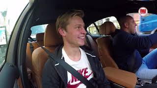 Bij Andy in de auto Frenkie de Jong over wisselbeleid van Keizer [upl. by Yesiad]