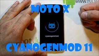 How to install CyanogenMod 11 KitKat rom on the Moto X [upl. by Itsur991]