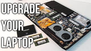 Upgrading Your Laptop  CPU  Graphics  RAM  Disk [upl. by Edvard146]