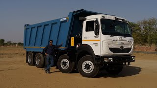 Tata Signa 3525 amp 3523TK  Tata Tipper 12 Wheel BS6 Review with Price Specs Features Body [upl. by Yakcm554]