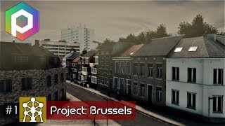 Cities Skylines Project Brussels 1  Laeken amp Quartier Nord [upl. by Trin]