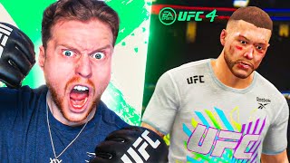 Behzinga Gets Thrown Into Biggest Fight In UFC [upl. by Brenner893]