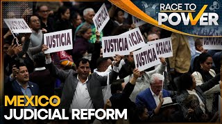 Mexico Outgoing President pushes ahead with controversial overhaul  WION Race to Power [upl. by Bikales472]