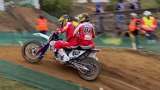 Motocross Seitenwagen WM Rudersberg 2022 Lauf 2 [upl. by Apeed209]