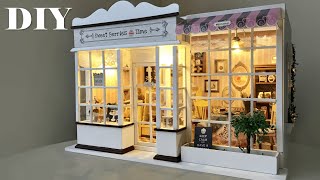 DIY Dollhouse Miniature Bakery Shop Sweet Berries Time Relaxing Satisfying Video [upl. by Eenafets436]