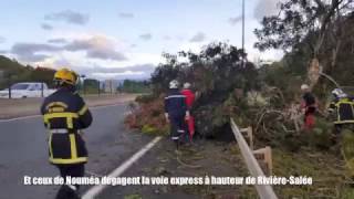 Le passage du cyclone Cook dans le Grand Nouméa [upl. by Berlauda157]