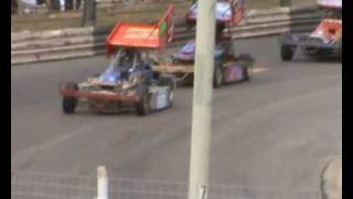 Brisca F2 Stock Car Racing Skeg Vegas 12709 UK Championship Moodies Return Bradbury Polley [upl. by Cowie]