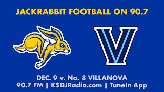 No 1 Jackrabbit Football v No 8 Villanova Nov 18 2023  FCS Quarterfinals [upl. by Aiekam726]