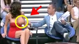 Top 5 Most Embarrassing Moments Caught On Live TV Funny TV Fails Caught on Live TV 4 [upl. by Lexi]