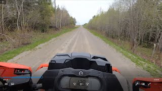 2023 CanAm Outlander XMR 1000R Max Speed Test Stock VS Flashed [upl. by Regdirb]