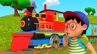 Gaadi Aayi Chuk Chuk  गाड़ी आयी जुक जुक  Hindi Nursery Rhymes  Hindi Kavita  Kids Channel India [upl. by Audre]