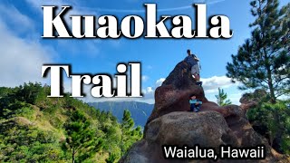 Kuaokala Trail Waialua Hawaii [upl. by Eustache]