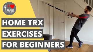 An introduction to TRX suspension training at home [upl. by Onitnas]