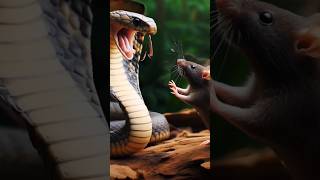 Cobra vs mouse animal versus animalversus animalvs animal animals viral trending fyp shorts [upl. by Elum]