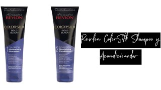 Revlon ColorSilk Shampoo y Acondicionador  Cabello Oscuro Sin Teñir  Pau Correa [upl. by Clorinde]