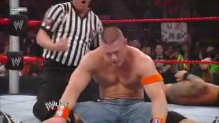 John Cena vs Randy Orton  2009 Superstar Of The Year Tournament Part 2 [upl. by Yelyr892]