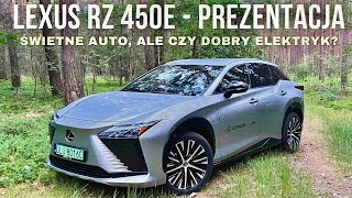 Lexus RZ 450e  prezentacja wnętrze infotainment wrażenia [upl. by Leiba]