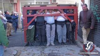 Primer ensayo de costaleros de la Hermandad del Cristo de Burgos 2018 [upl. by Alraep466]