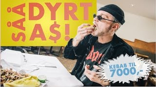 KEBAB TIL 7000 SPENN  Såå dyrt as  Med Unge Ferrari [upl. by Katlaps]