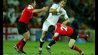 Rugby World Cup 2003 highlights England 28 Wales 17 [upl. by Lalla]