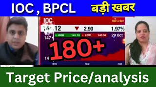 IOC share news today BPCL share news today Target price Tomorrow share analysis buy or sell [upl. by Aelc]