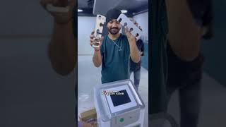 AAJ GAURAV SIR LAYE NEW HYDRA FACIAL MACHINE😍⚡️psquaresalon ownvoice gauravsir hydramachine [upl. by Nemzaj]