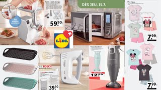 Lidl Suisse Catalogue du 15 au 21 Juillet 2021  Arrivage [upl. by Sad]