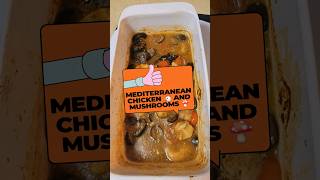 Mediterranean chicken 🐔 and mushrooms 🍄 so easy and good for you [upl. by Philis]