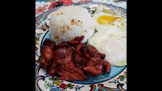 Chicken Tocino  Pinoy Breakfast [upl. by Devona]