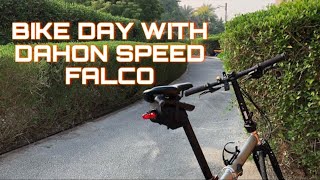 BIKE DAY  DAHON FALCO SPEED TEST RIDE [upl. by Mintz]