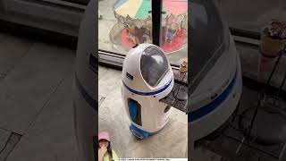 ROBOT PEMBAWA ES KRIM ⁉️shorts funny dubbing [upl. by Aneekahs]