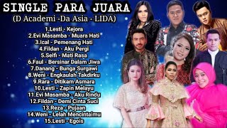 Kumpulan Lagu SANG JUARA  D Academy  Da Asia  LIDA Full Album Enak di Dengar [upl. by Busey]