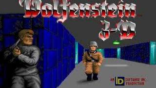 Vintage Dos  Wolfenstein 3D Intro 1992 [upl. by Aicened512]