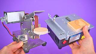 Amazing Mini Hobby Table Saw and Mini Belt Sander for DIY Projects [upl. by Collis]