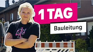 1 Tag Bauleitung auf der Glasfaserbaustelle [upl. by Durkee]