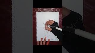 Easy Flower Drawing With Vase flowerart cute flowers drawing beautiful flower art shorts [upl. by Pasahow]