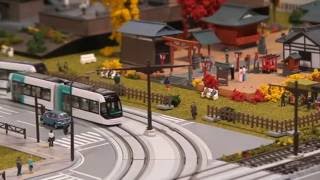 Kato Unitram  Unitrack Model Tram amp LRV Layout  ユニトラム 株式会社カト Kato Toyama Portram [upl. by Anitserp]