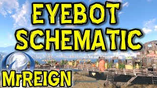 Fallout 4 Automatron DLC  EyeBot Schematic Location amp Tutorial [upl. by Bramwell]