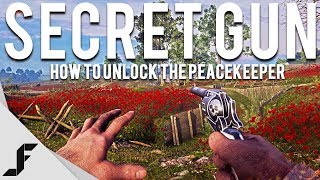 Secret Gun in Battlefield 1 How to unlock the Peacekeeper [upl. by Imuya]