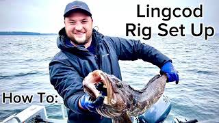 Puget Sound Lingcod Fishing Set Up How to [upl. by Daegal769]