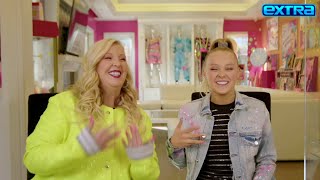 JoJo Siwa on PRESSURE of Working with Her Mom [upl. by Yelhsa]