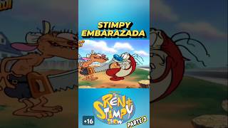 REN Y STIMPY RESUMEN EN MINUTOS  STIMPY SE EMBARAZA PARTE 3 shorts short [upl. by Anatak]