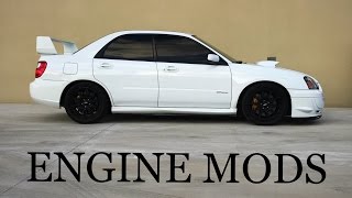 2005 Subaru WRX STI Engine Mods  350 Horsepower [upl. by Elidad]