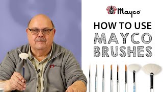 How to Use Mayco Brushes [upl. by Swayder]