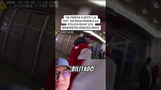 VENEZOLANOS EN NEW YORK NO RESPETAN A LA POLICIA 😱 [upl. by Ecnedurp337]