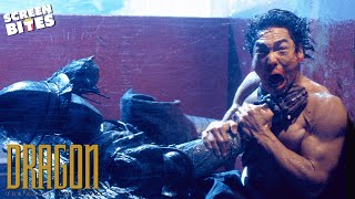 Defeating The Demon Final Fight Scene  Dragon The Bruce Lee Story 1993  Screen Bites [upl. by Natfa]