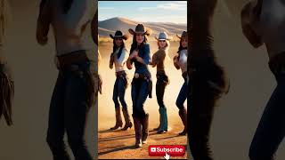 COWBOY WESTERN Cowboy girls ar good at dancing [upl. by Hewart]