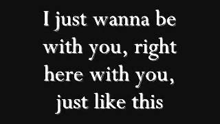 Aerosmith  I Dont Wanna Miss a Thing Lyrics [upl. by Stephania405]